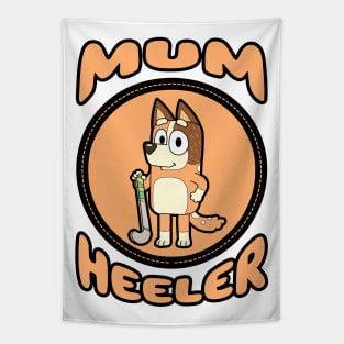 Mum Heeler III Tapestry