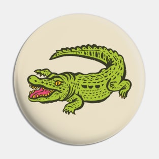 Giant crocodile Pin