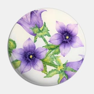 Bellflowers Pin