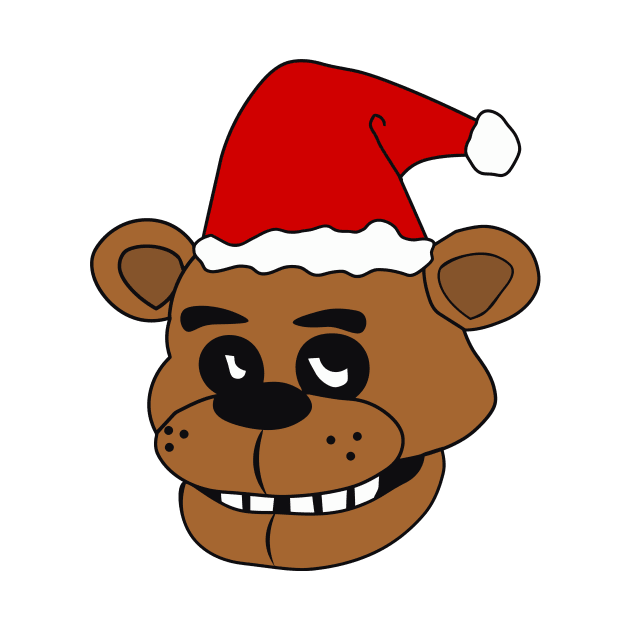 Five Nights At Freddy's Inspired Santa Claus FNAF Freddy Fazbear by mizoneroberto