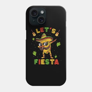 Let's Fiesta Taco Cinco De Mayo Boys Men Kids Mexican Party Phone Case