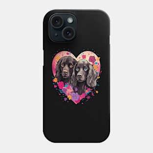 Boykin Spaniel Couple Valentine Phone Case