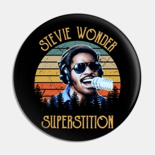 Stevie Wonder Awards Pin