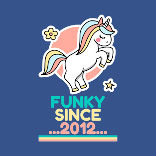 2012 Unicorn Birthday Gift T-Shirt