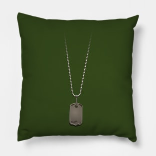 dog tag Pillow