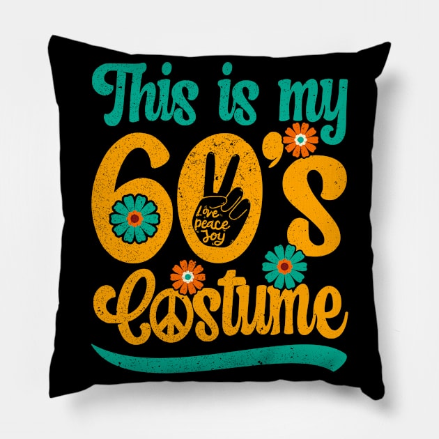 60s Outfit For Women & Men | This Is My 60's Costume | 1960s Pillow by auviba-design