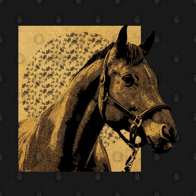 Horse Postcard by CTShirts