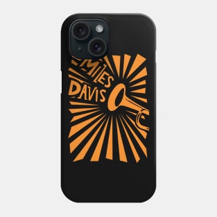 Miles Davis Trumpet Phone Case