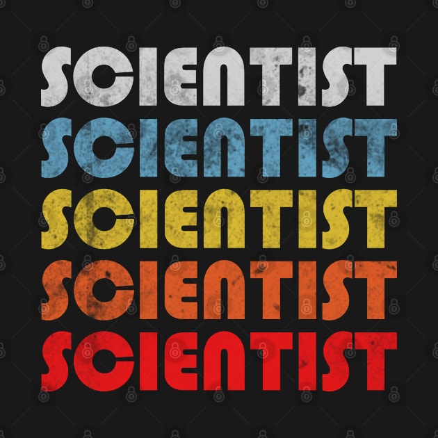 Scientist gift retro design. Perfect present for mom dad friend him or her by SerenityByAlex