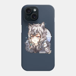 Arknights Chibi Silverash Phone Case