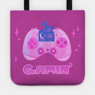 GAMIN’ - Pastel Pink Gaming Controller (cool) Tote