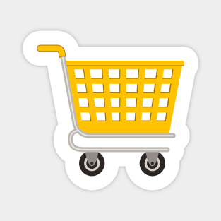 Cute Shopping Cart Magnet