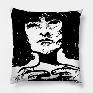 Lady Insecure Pillow