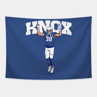 Dawson Knox Football Hero Tapestry