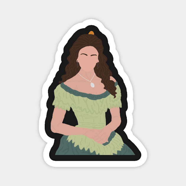 Katerina Petrova! Sticker Magnet by haleynicole11