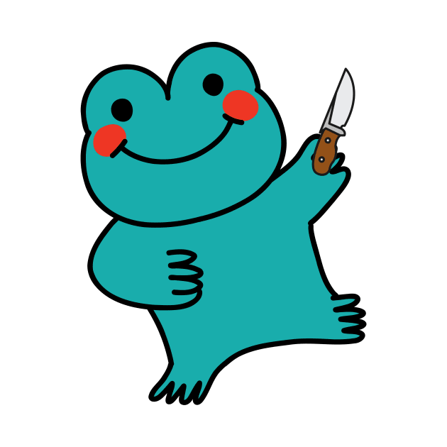 happy killer frog by UnikRay