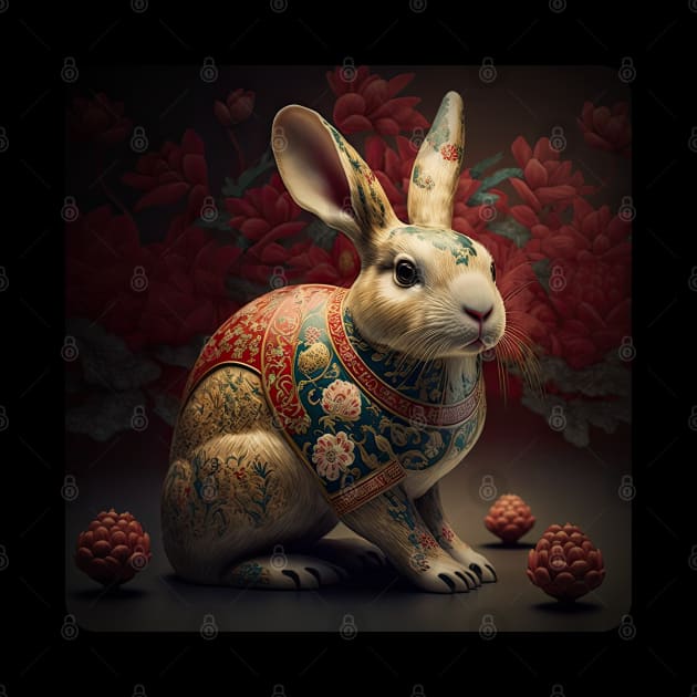 Chinese New Year - Year of the Rabbit v6 (no text) by AI-datamancer