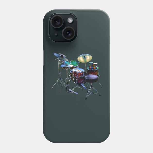 Drum Set Phone Case by SusanSavad