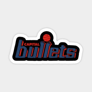 Capital Bullets Basketball Team Magnet