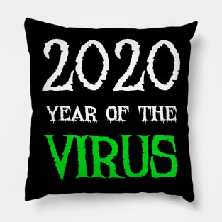 2020 Year of the Virus Pillow