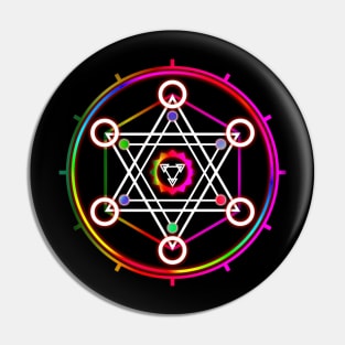 Spiritual Geometry / David's Star 03 Pin