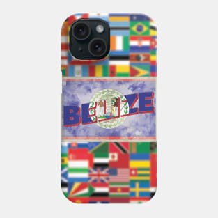 Belize Vintage style retro souvenir Phone Case