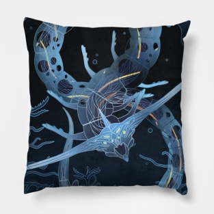 Ghost Leviathan Pillow