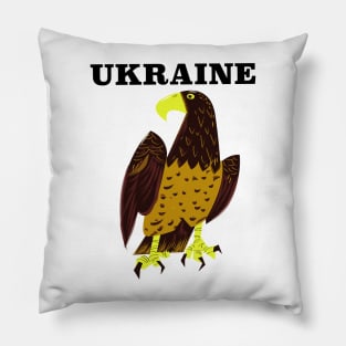 Ukraine Eagle Pillow