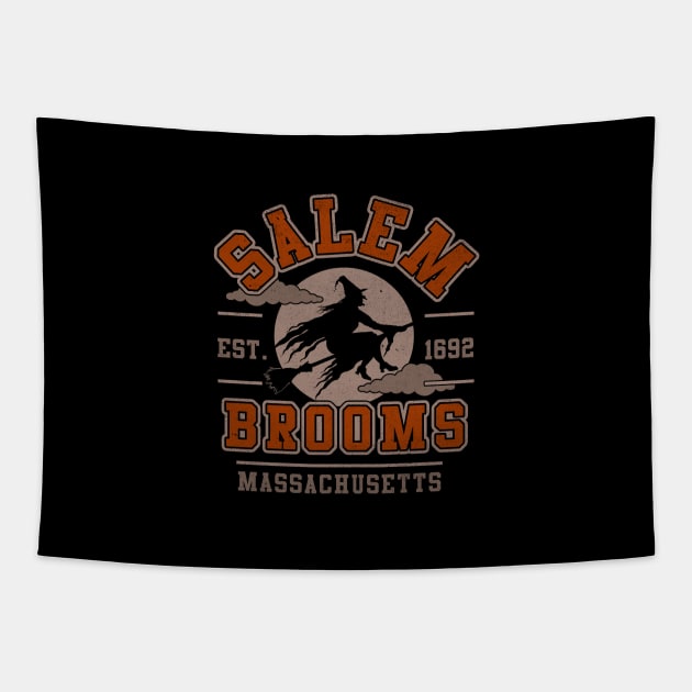 Salem Brooms Tapestry by thiagocorrea