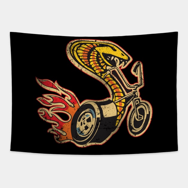 Murray Bikes Tapestry by MindsparkCreative