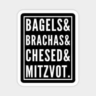 Bagels& Brachas Magnet