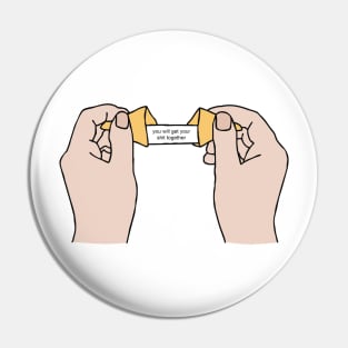 Fortune Cookie Pin