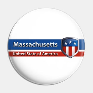 Massachusetts Pin