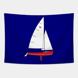 Wayfarer Dinghy Sailboat Tapestry