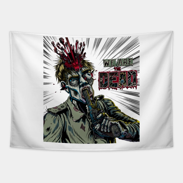 One Solution to Madness Tapestry by WeAreTheDeadComic1917