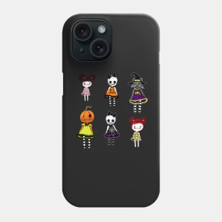 Creepy Doll Sticker Sheet Phone Case