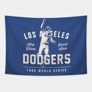 Kirk Gibson Dodgers 3 by Buck Tee Tapestry