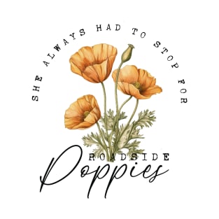 Roadside Poppies T-Shirt