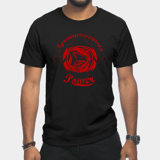 Tyrannosaurus Power - Power Rangers - T-Shirt