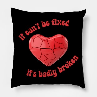 It is badly broken Pillow