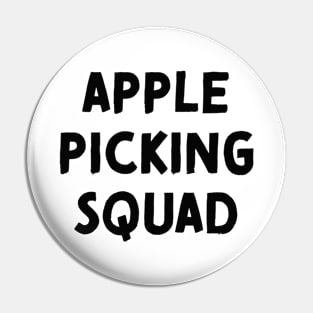 Apple picking squad Apple harvest crew Pin