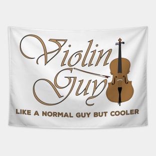 Violin Guy like a normal guy but cooler Tapestry