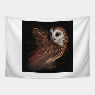 Barn Owl Wisps 08 Tapestry