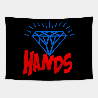 Diamond Hands Tapestry