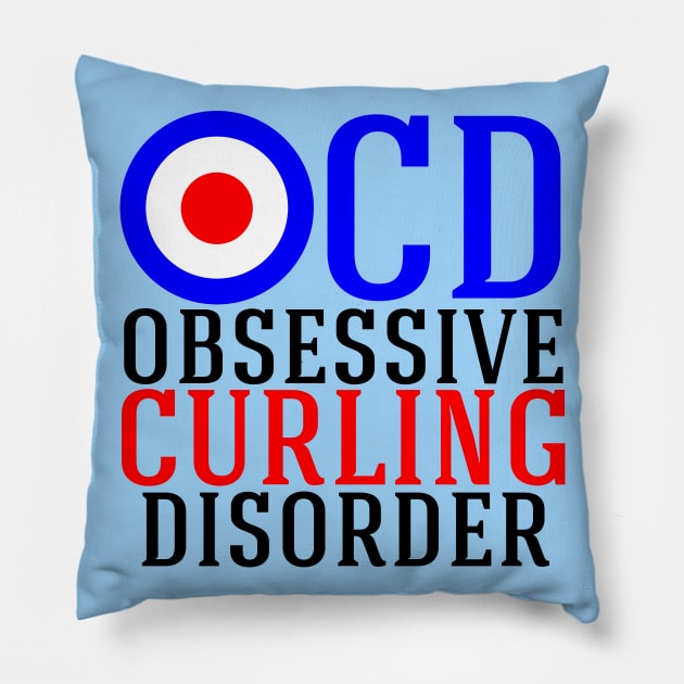 Obsessive Curling Disorder Pillow by epiclovedesigns