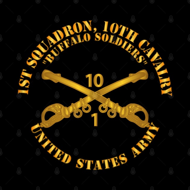 1st Squadron 10th Cav Regt - Buffalo Soldiers w Cav Br by twix123844