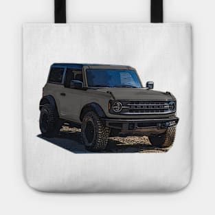 2021 Cactus Grey Ford Bronco 2 Door Tote