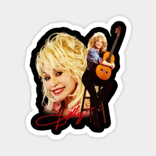 Vintage Dolly Parton 80s 90s Magnet