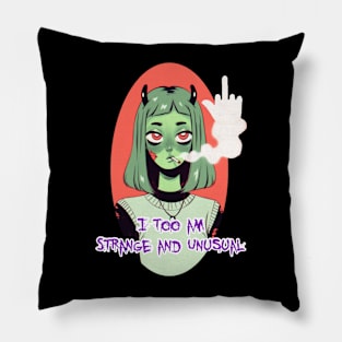 Demon girl Pillow