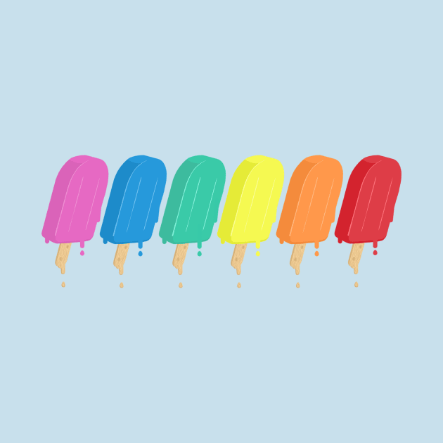 Popsicle Parade by caravantshirts